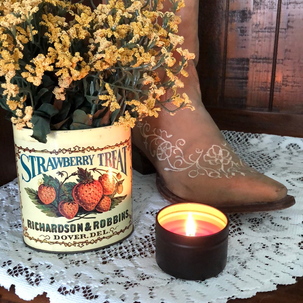 2/$12🔺5oz Peppermint soy candle